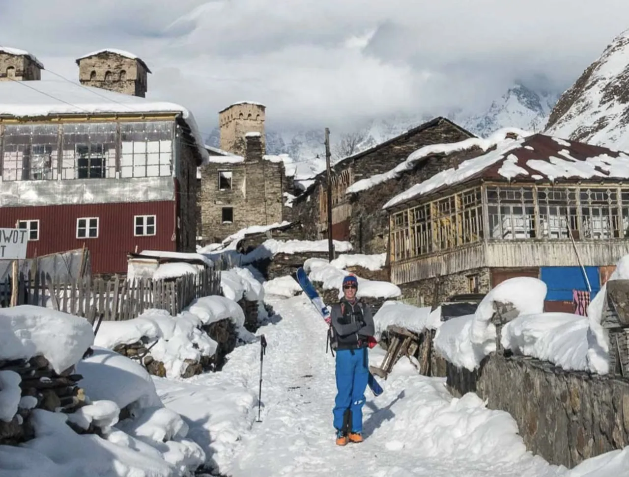 Georgien im Tiefschnee I