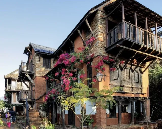 Nepal-Nuwakot Die berühmte Farm